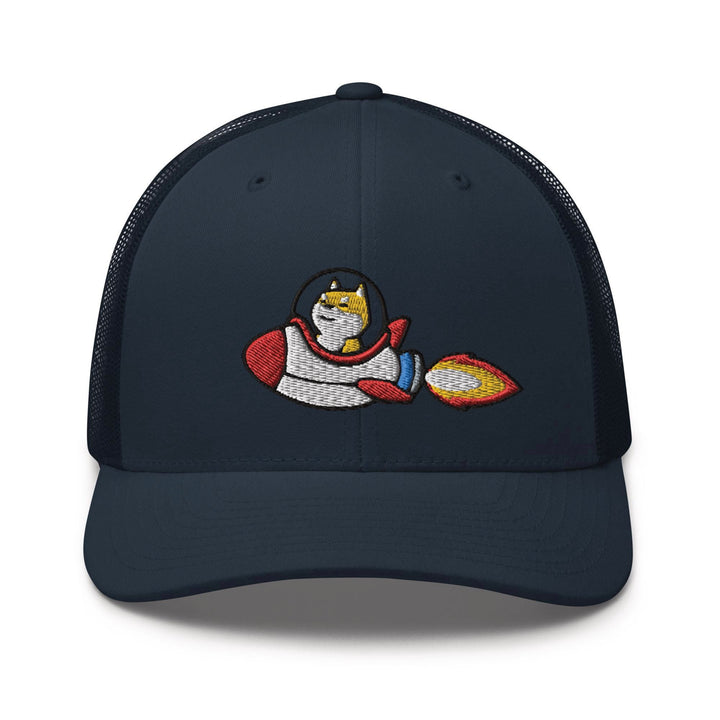 Rocket Shiba Inu Trucker Cap