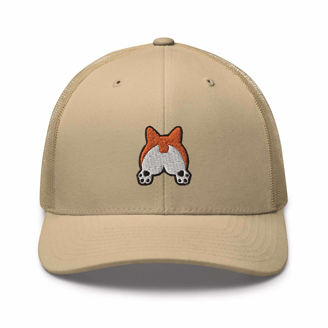 Corgi Booty Trucker Cap