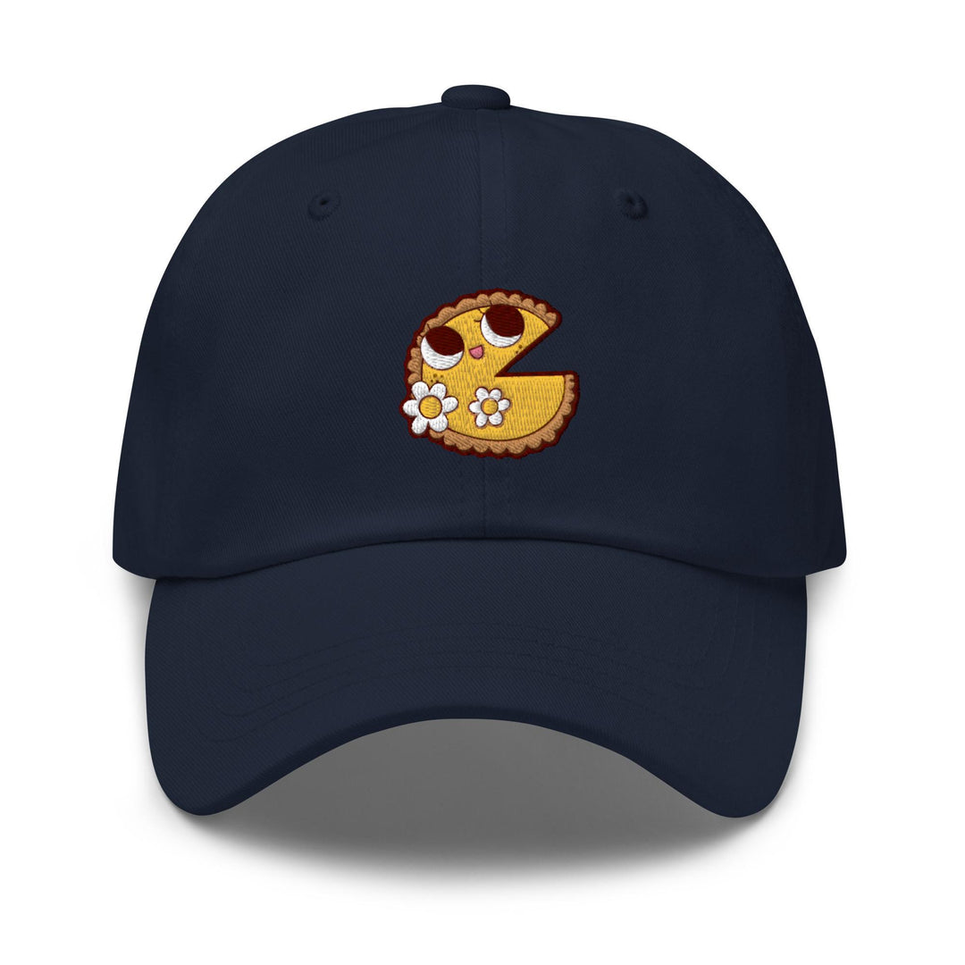 a baseball cap with a cartoon character on it