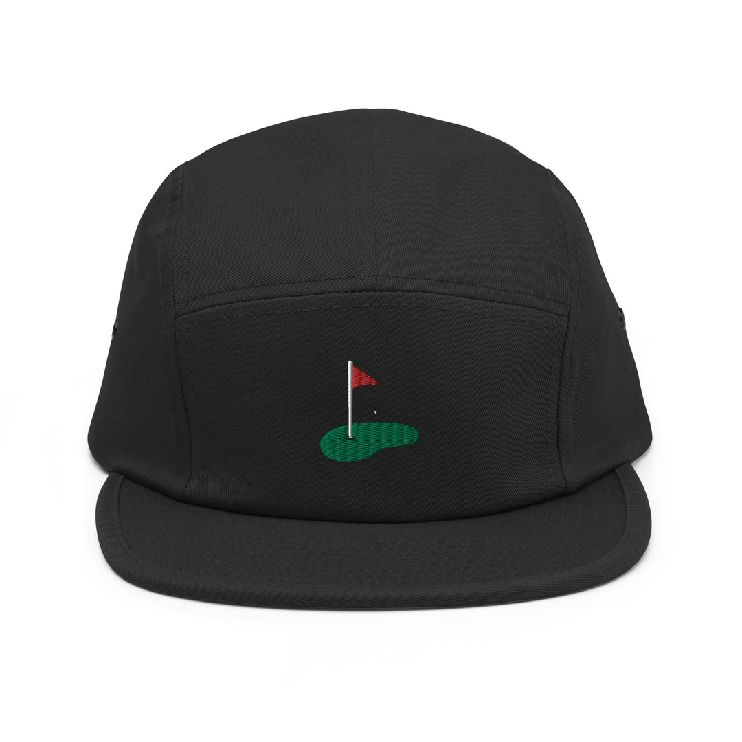 Golf Putting Green 5 Panel Camper Cap