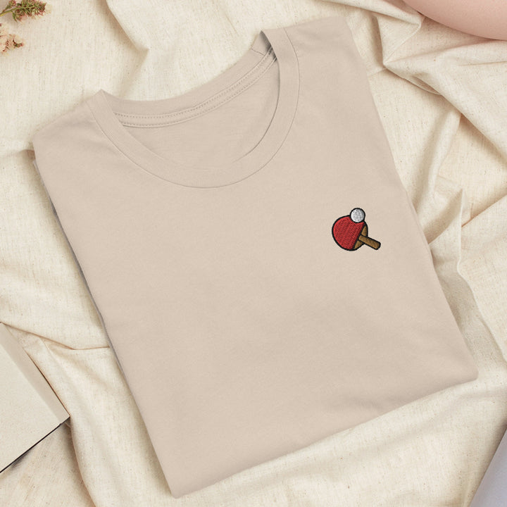 Table Tennis Embroidered T-shirt