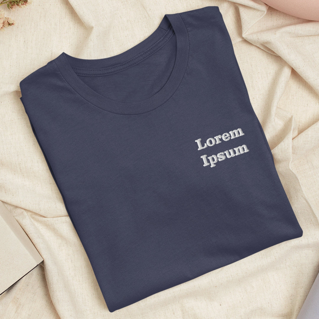Lorem Ipsum Embroidered T-shirt