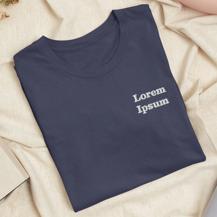 Lorem Ipsum Embroidered T-shirt