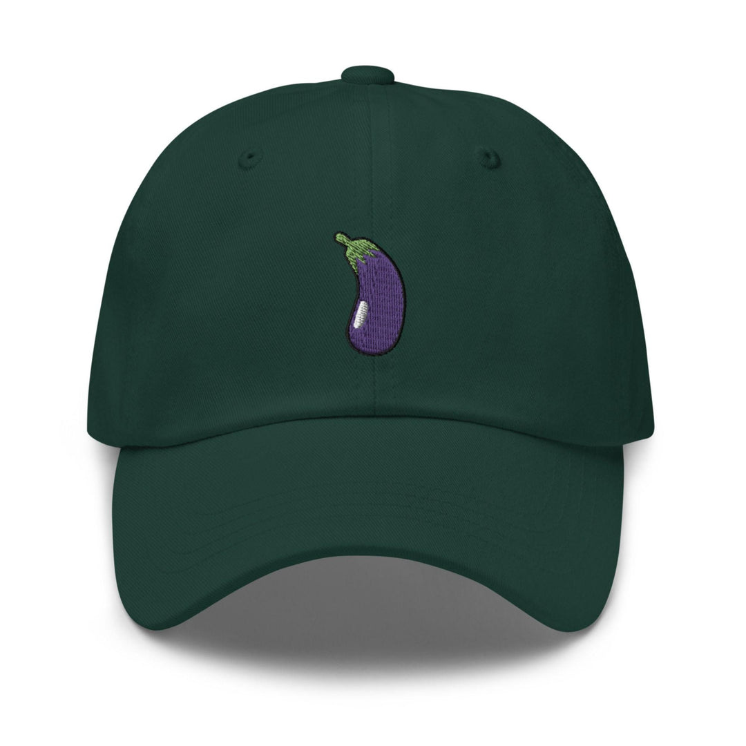 Eggplant Dad Cap