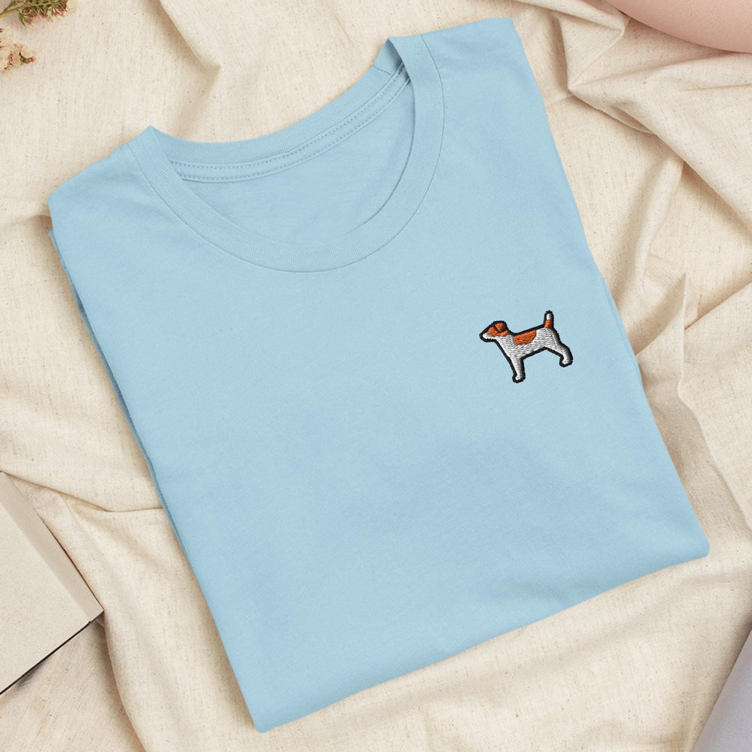 Jack Russell Terrier Embroidered T-shirt