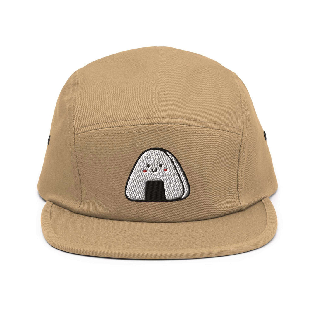 Kawaii Onigiri 5 Panel Camper Cap