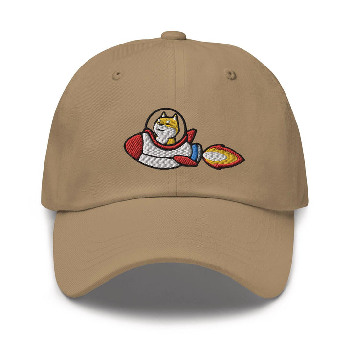 Rocket Shiba Inu Dad Cap