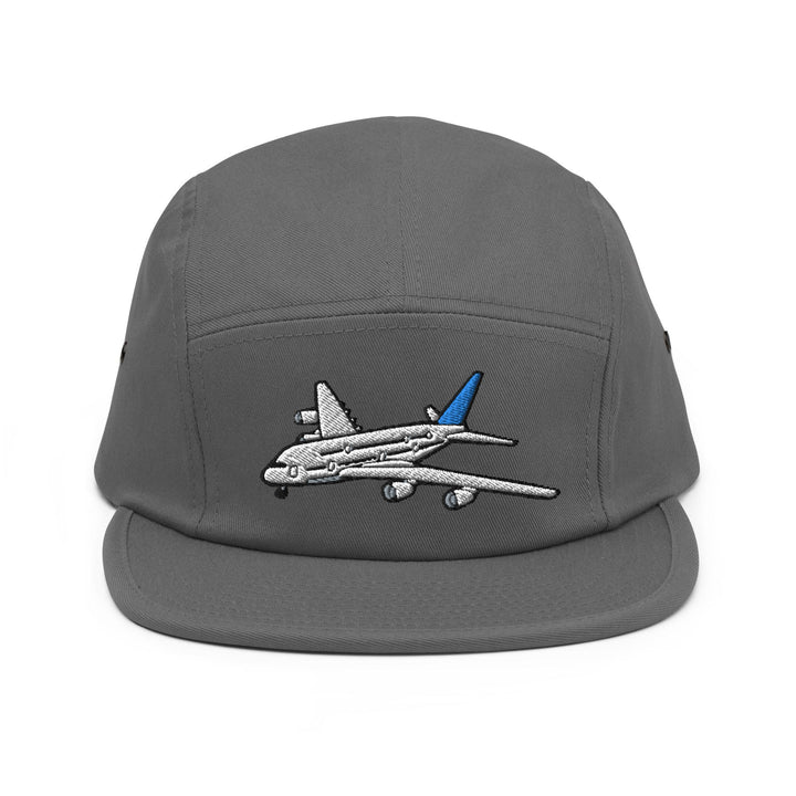 Jet Airliner 5 Panel Camper Cap