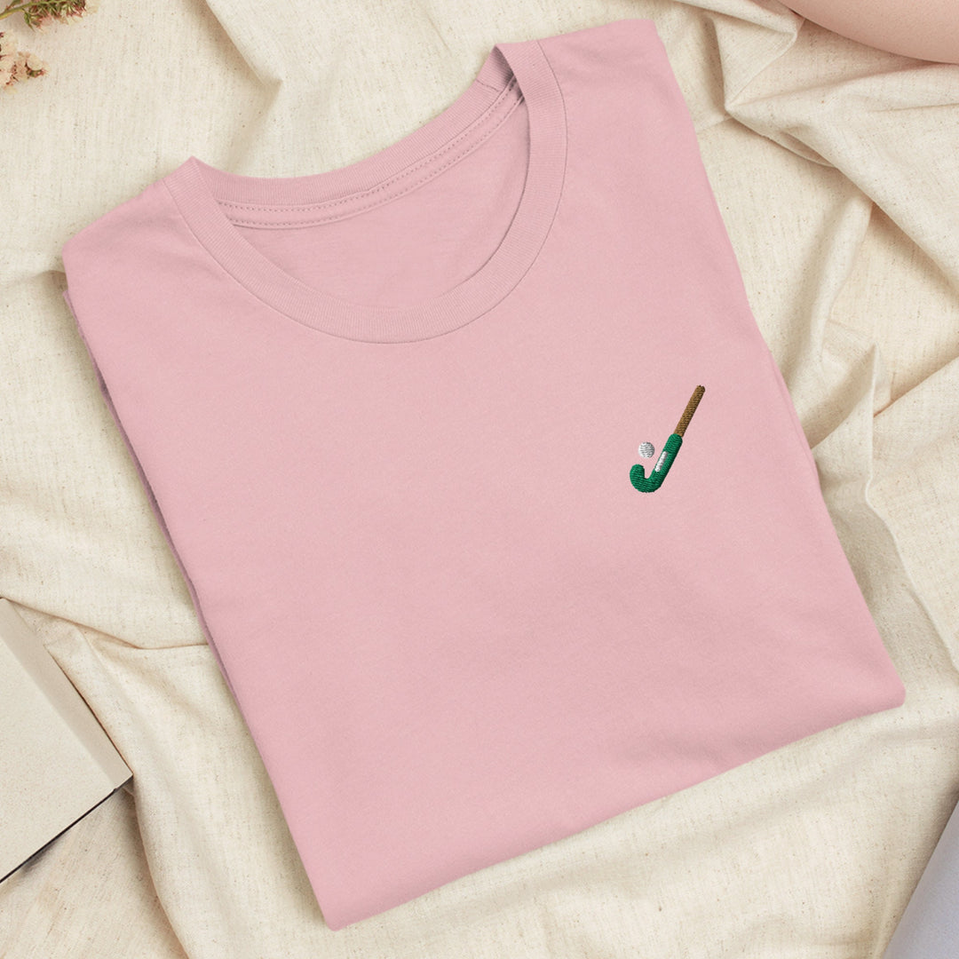 Field Hockey Embroidered T-shirt