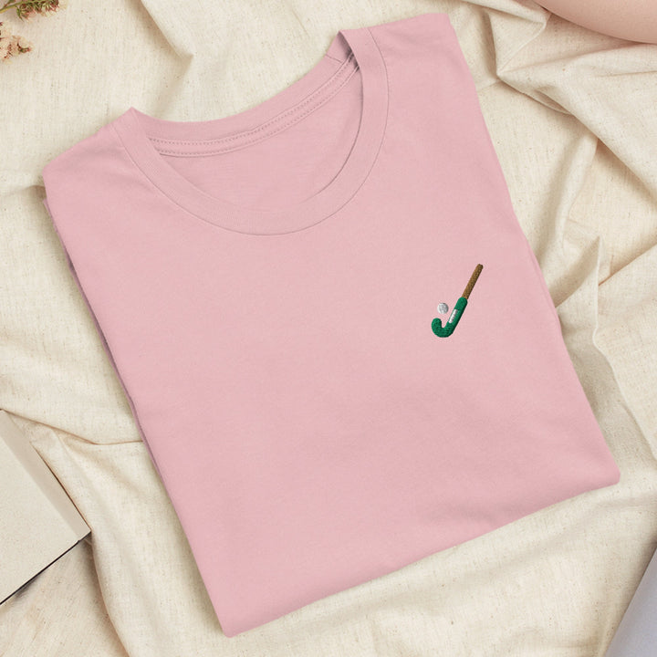 Field Hockey Embroidered T-shirt