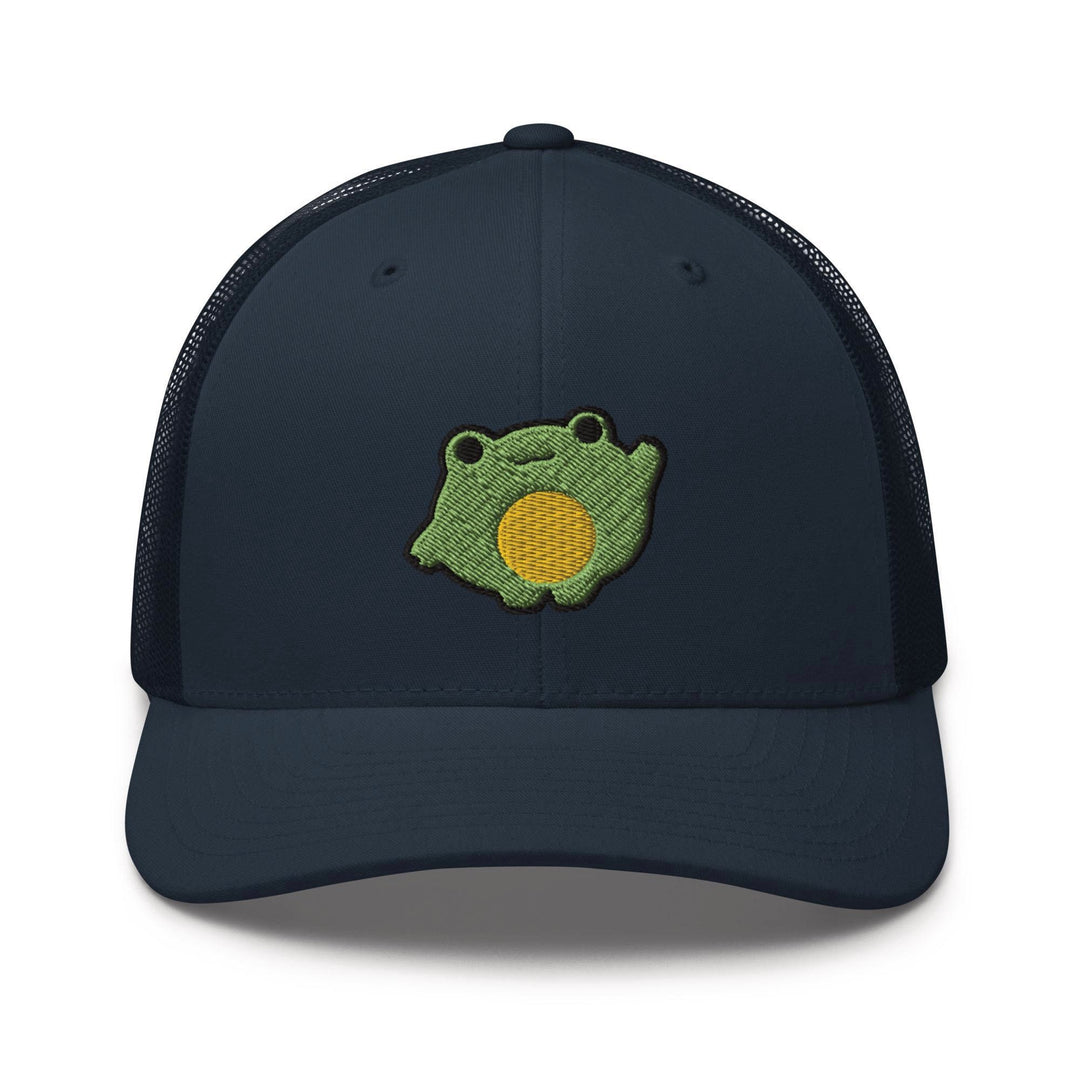 Chonky Cartoon Frog Trucker Cap