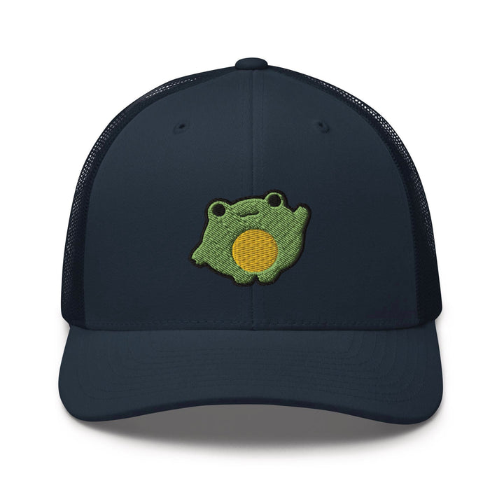 Chonky Cartoon Frog Trucker Cap