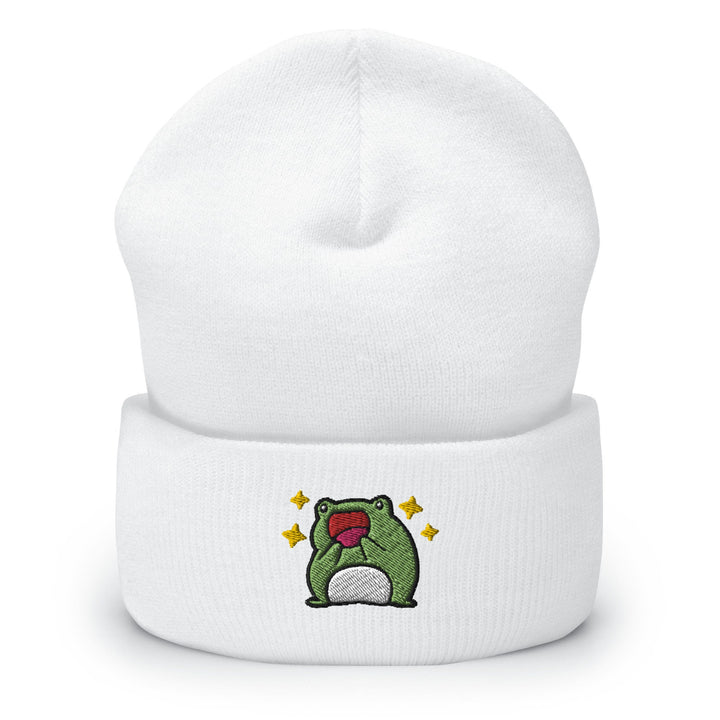Excited Frog Beanie