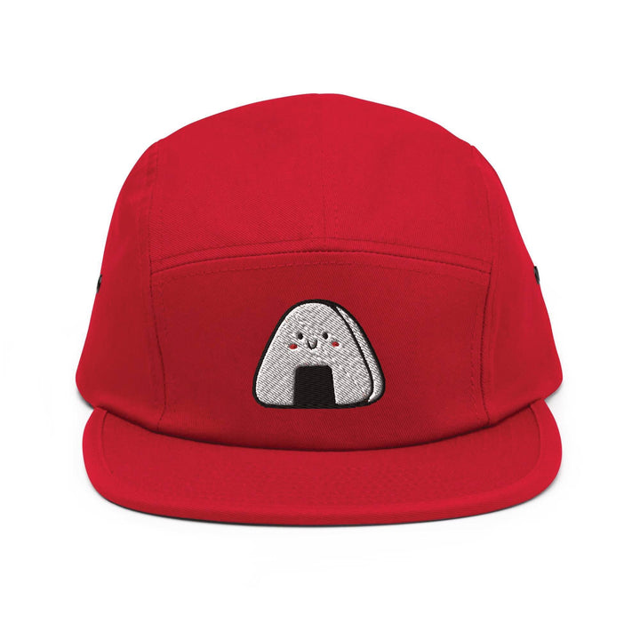 Kawaii Onigiri 5 Panel Camper Cap