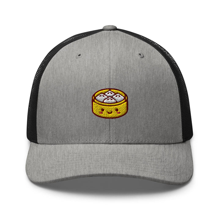 Cute Bun Steamer Trucker Cap