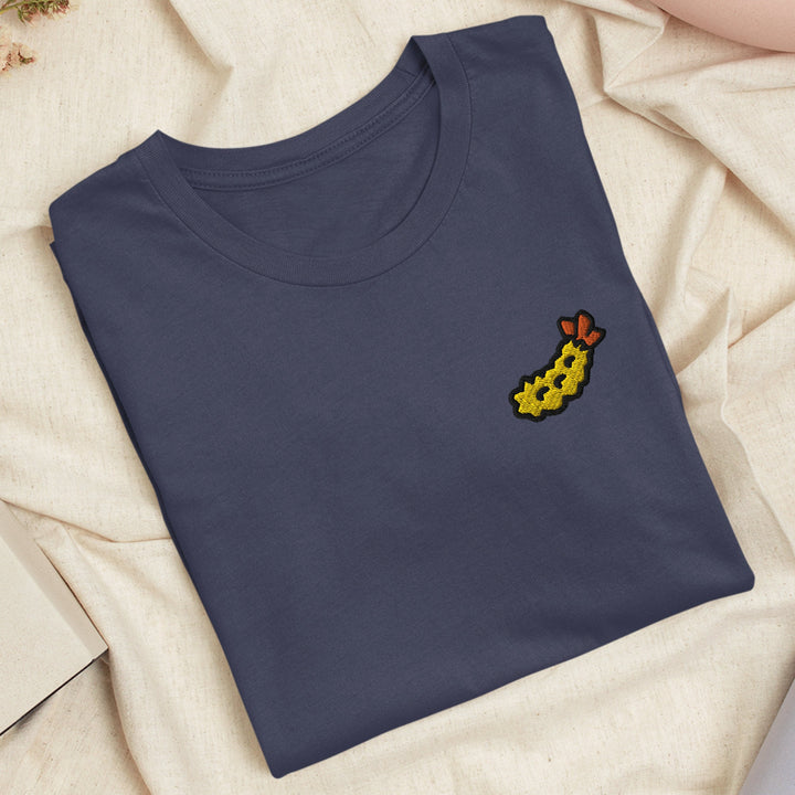 Shrimp Tempura Embroidered T-shirt