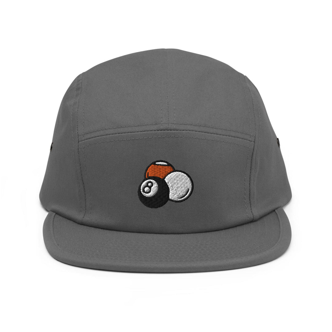 a grey hat with an orange and white bill bill bill bill bill bill bill bill