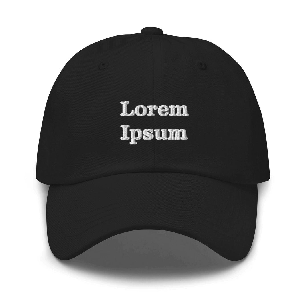 Lorem Ipsum  Dad Cap