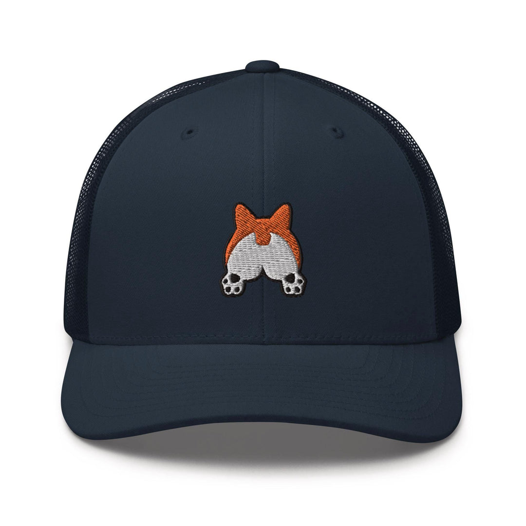 Corgi Booty Trucker Cap
