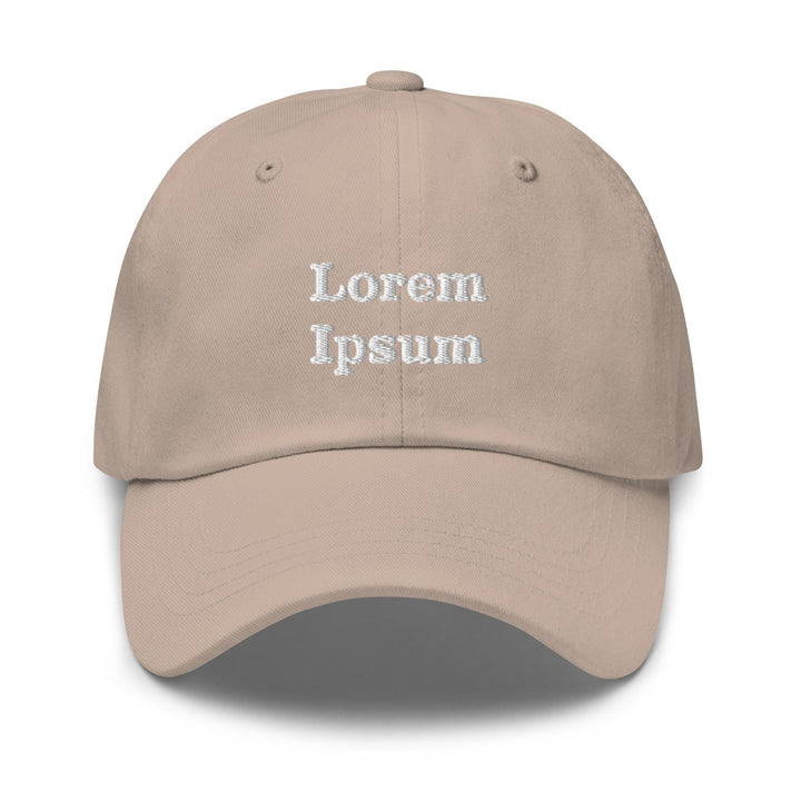Lorem Ipsum  Dad Cap