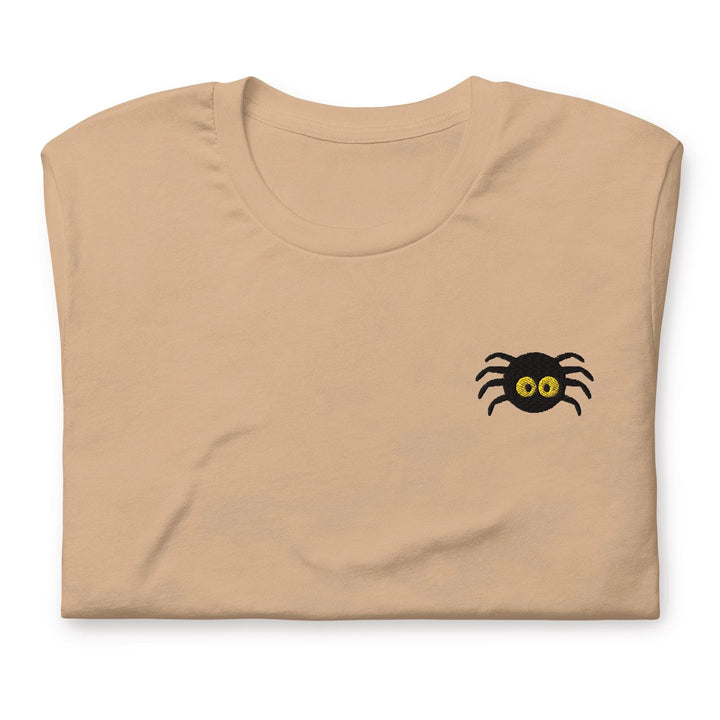 Spooky Spider Embroidered T-shirt