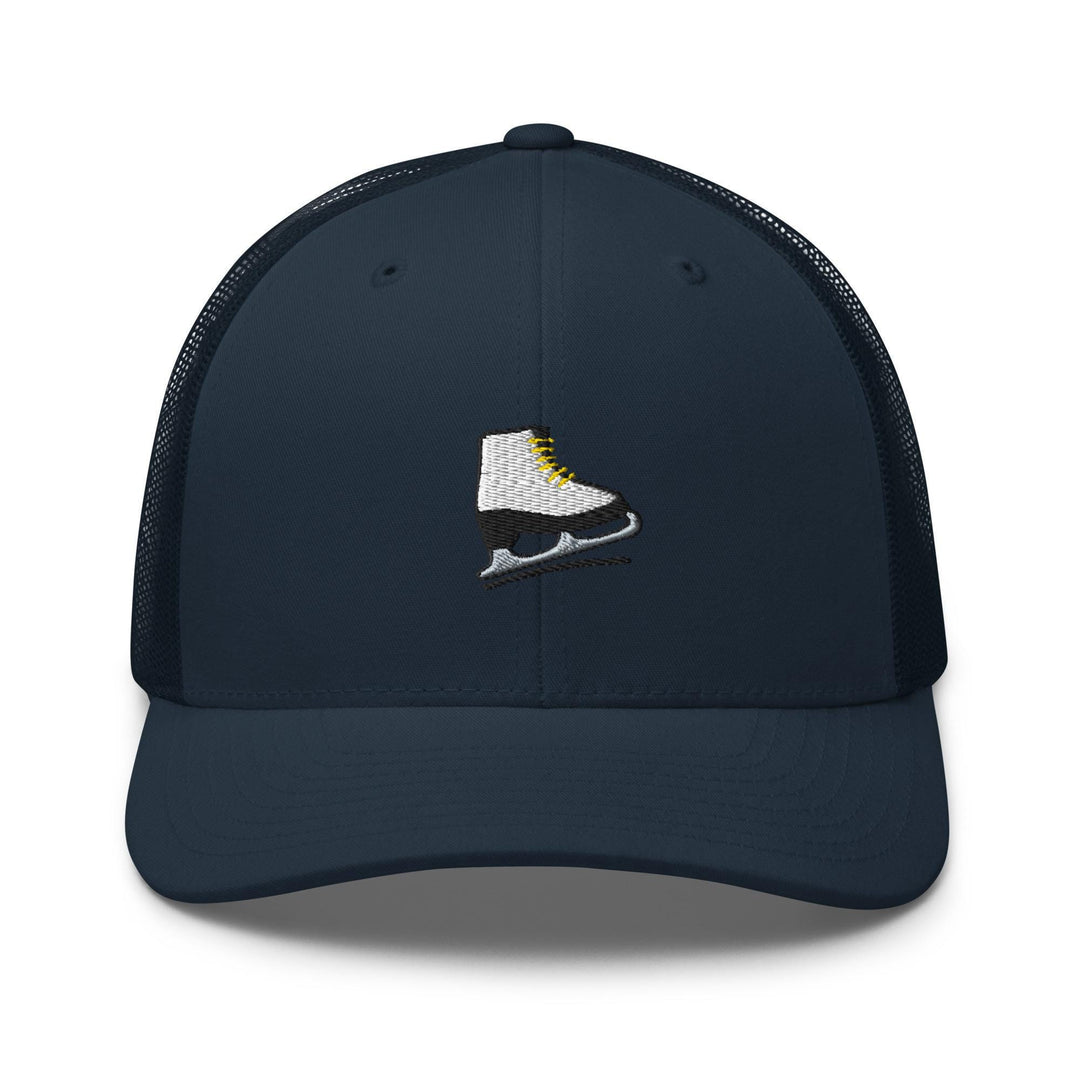 a hat with a picture of a shoe on it