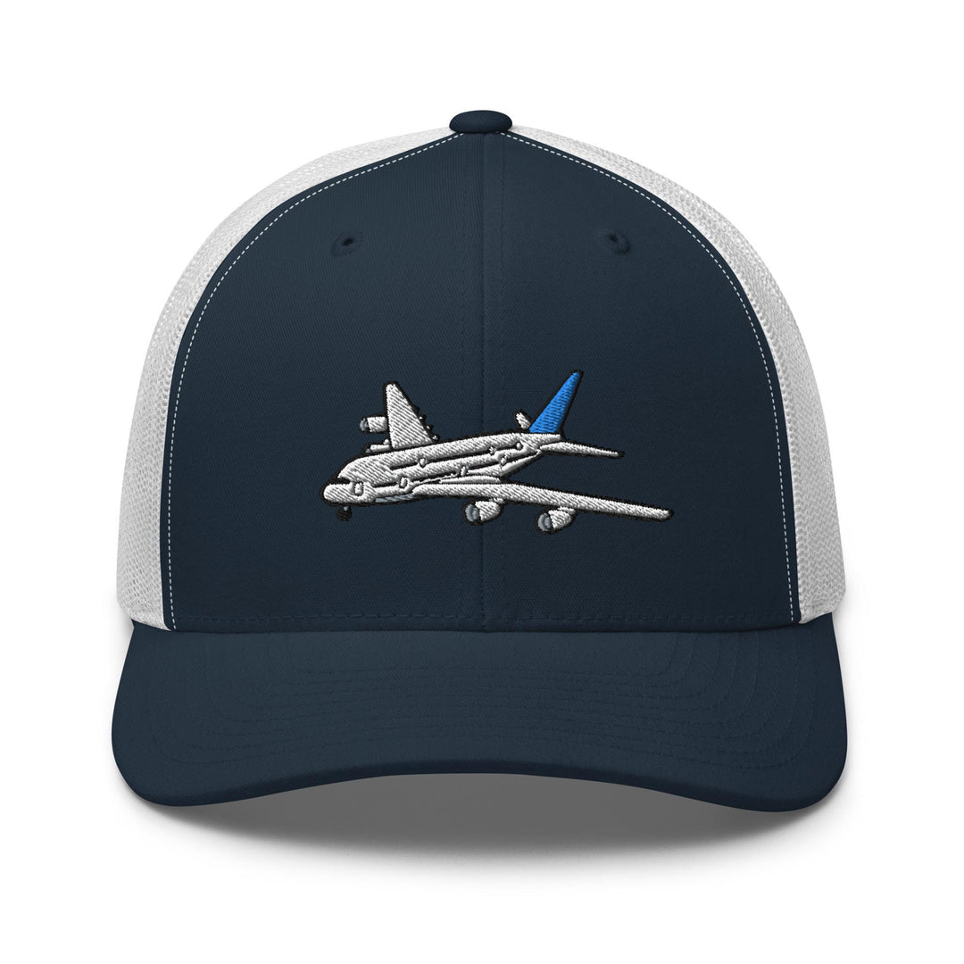 Jet Airliner Trucker Cap