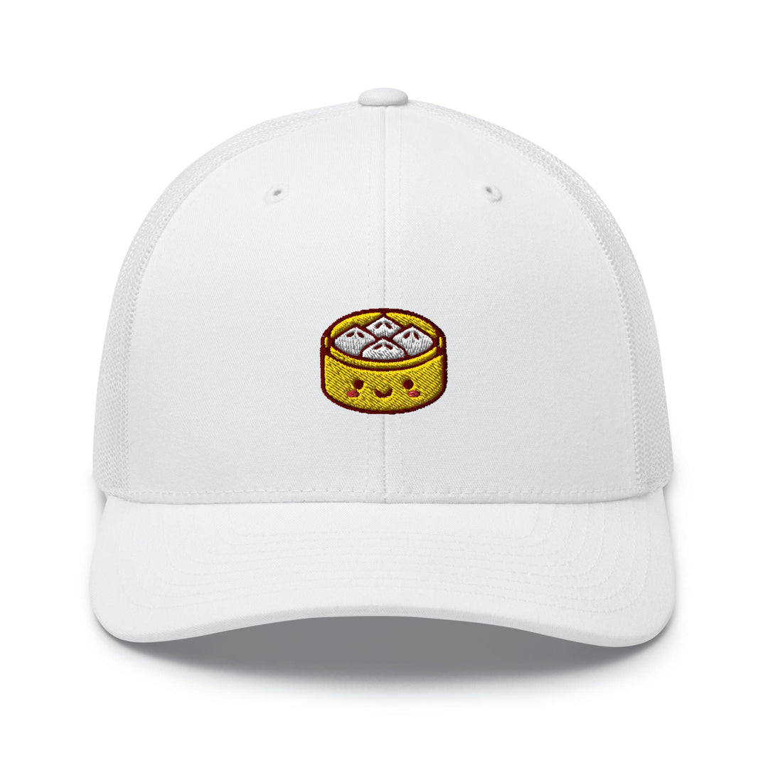 Cute Bun Steamer Trucker Cap