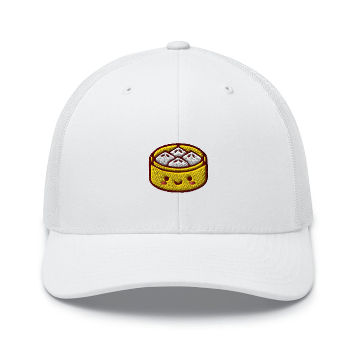 Cute Bun Steamer Trucker Cap