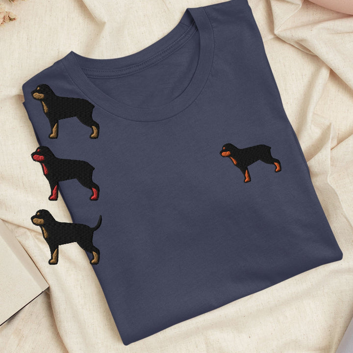 Rottweiler Embroidered T-shirt