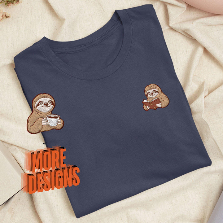 a t - shirt with a picture of a slotty on it