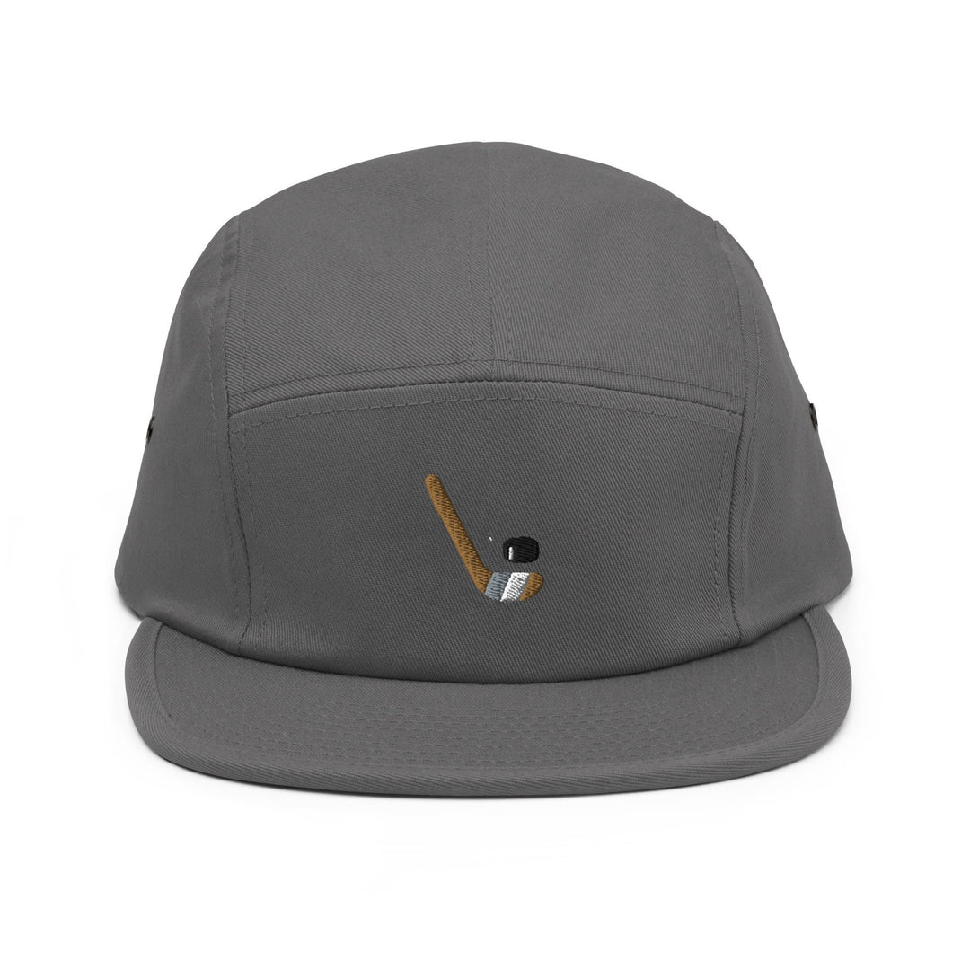 Ice Hockey 5 Panel Camper Cap