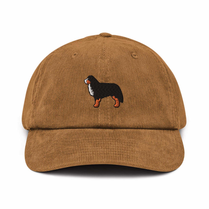 Bernese Mountain Dog Corduroy Cap