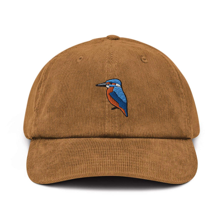 Kingfisher Bird Corduroy Cap