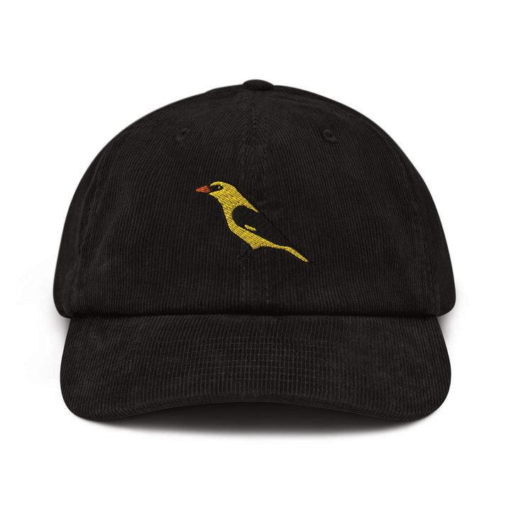 Eurasian Golden Oriole Bird Corduroy Cap