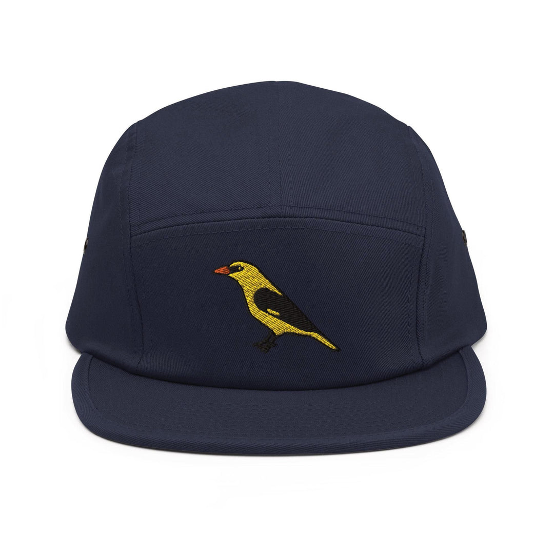 Eurasian Golden Oriole Bird 5 Panel Camper Cap
