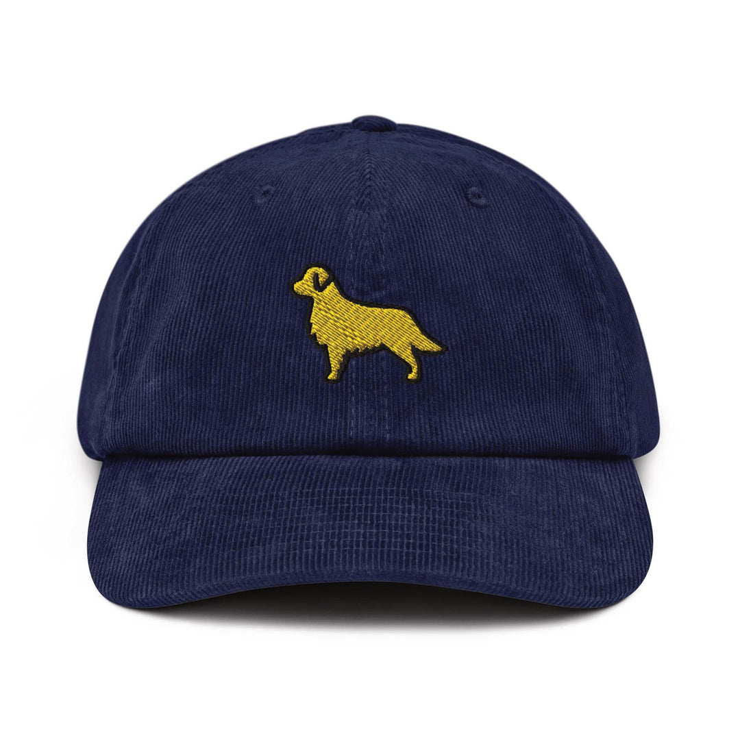 Golden Retriever Corduroy Cap