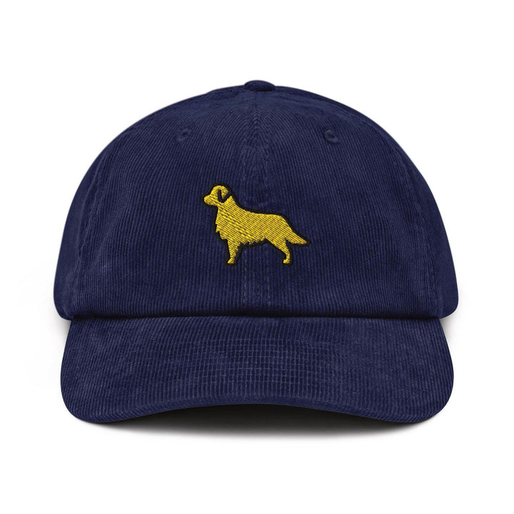 Golden Retriever Corduroy Cap