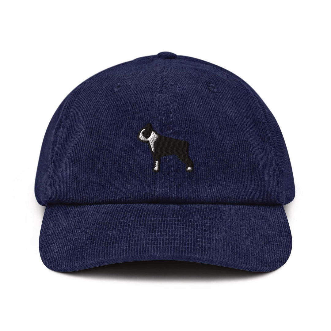 Boston Terrier Corduroy Cap