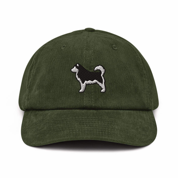 Siberian Husky Corduroy Cap