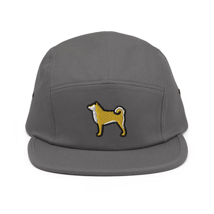 Shiba Inu 5 Panel Camper Cap