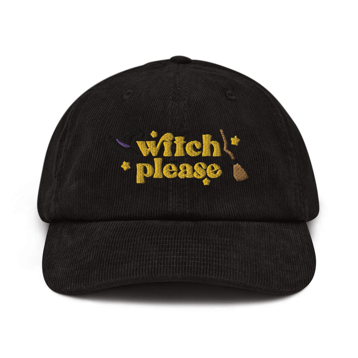 Witch Please Corduroy Cap