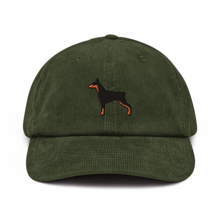 Doberman Pinscher Corduroy Cap
