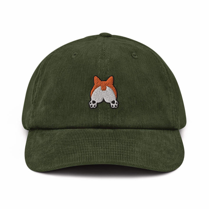 Corgi Booty Corduroy Cap