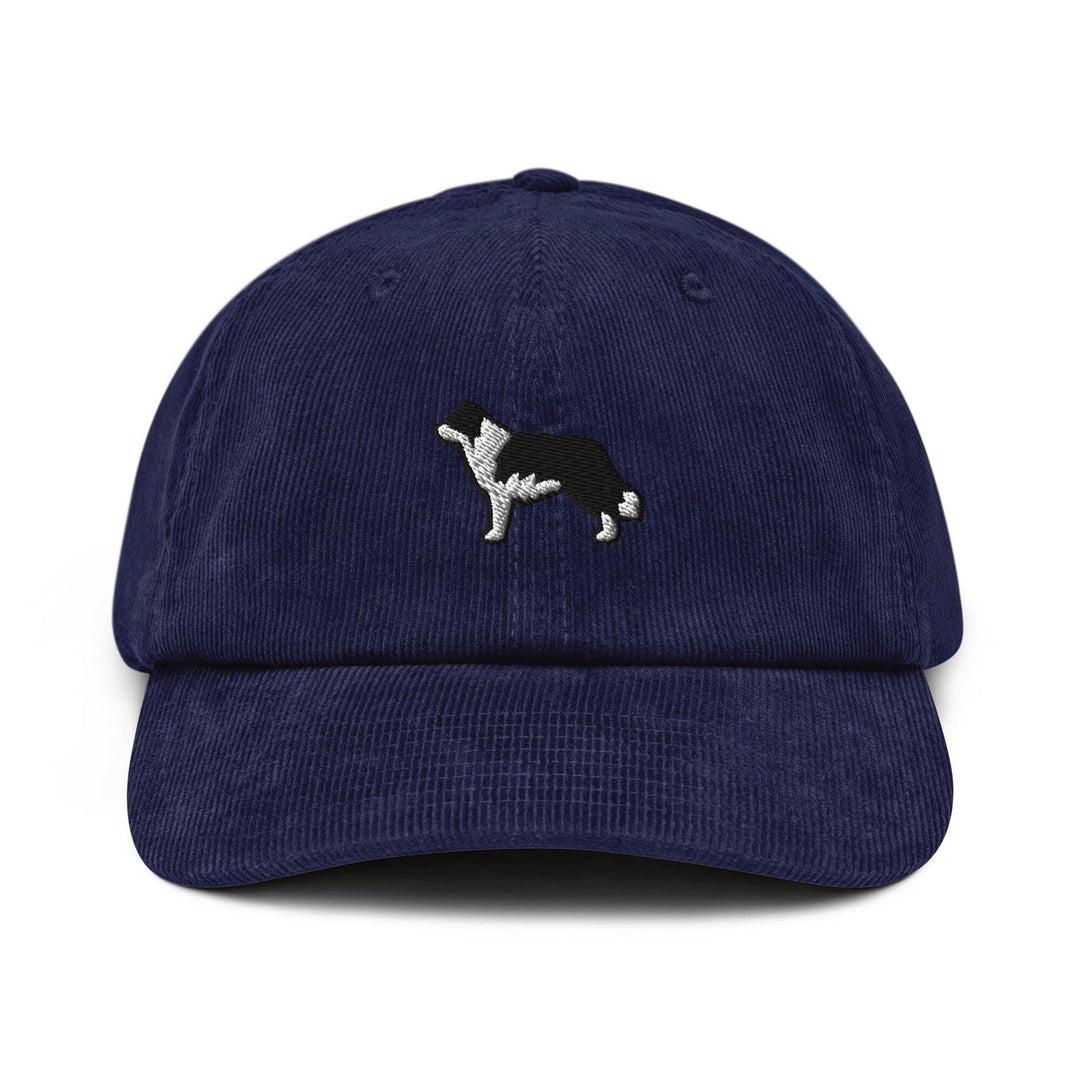 Border Collie Corduroy Cap