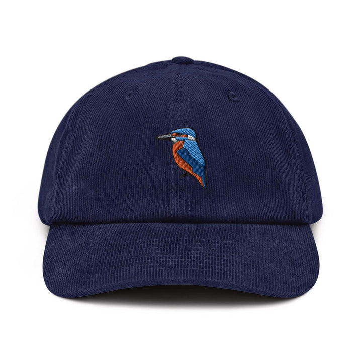 Kingfisher Bird Corduroy Cap
