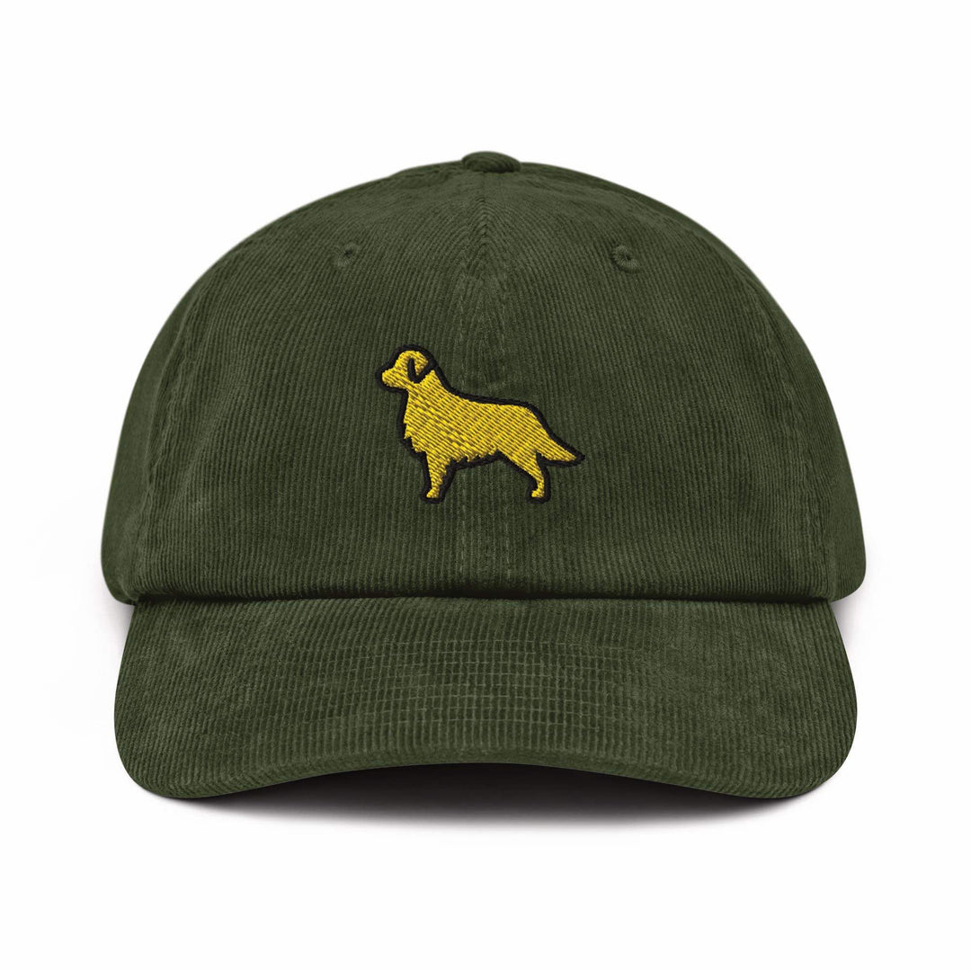 Golden Retriever Corduroy Cap