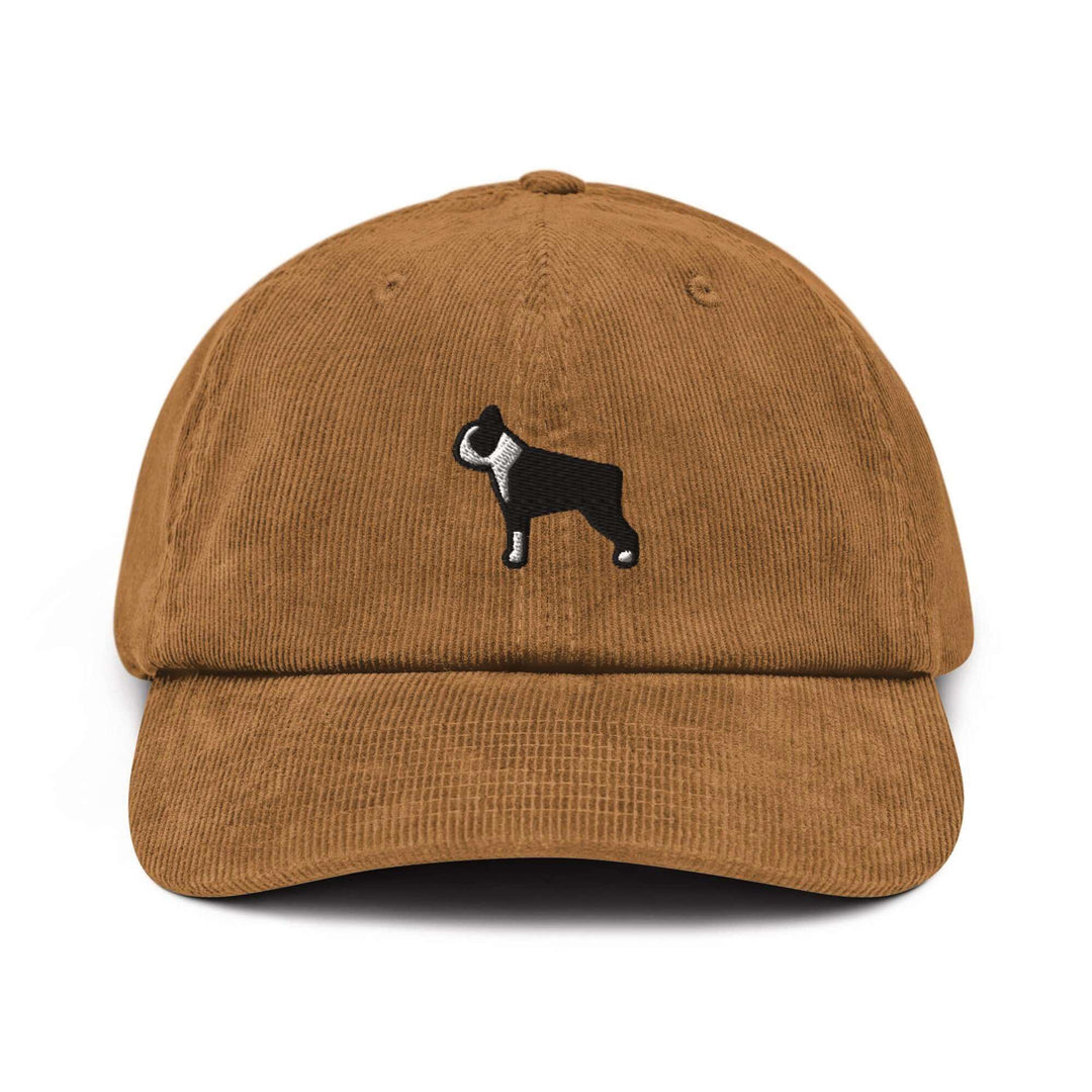 Boston Terrier Corduroy Cap