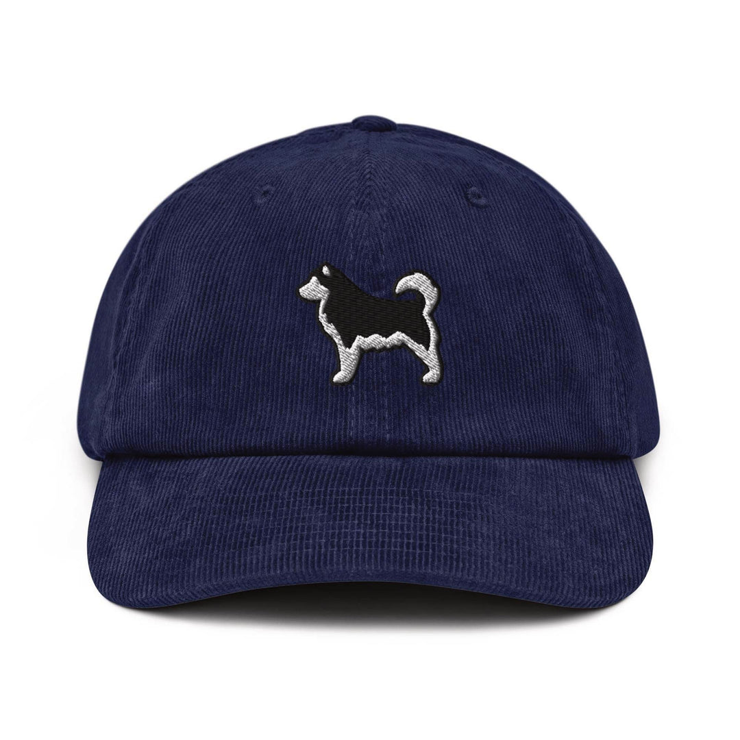Siberian Husky Corduroy Cap