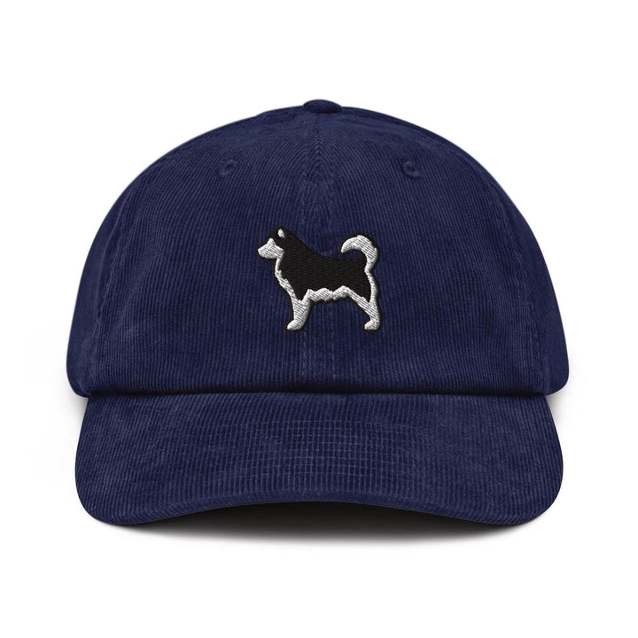 Siberian Husky Corduroy Cap